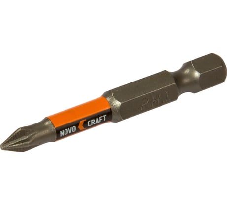 Биты для шуруповерта PH1, 50 мм, сталь s2, 10 шт Novocraft SAE000PH1050