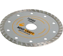 Диск алмазный отрезной по бетону TURBO 150x22.23x2.2 мм, 1 шт NOVOCRAFT TUR150222322