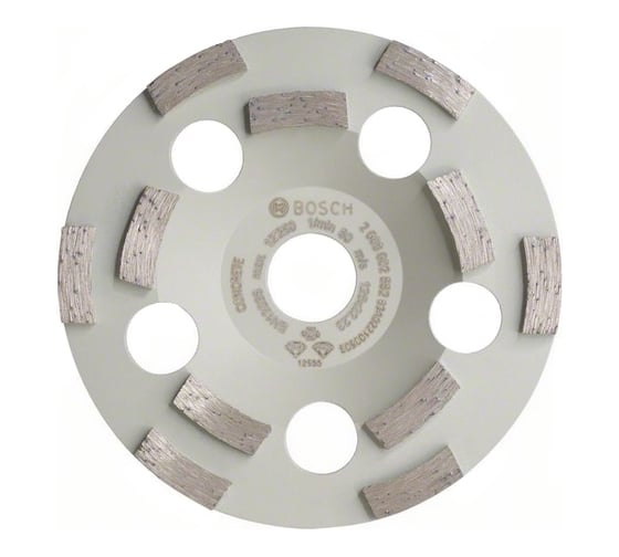 Чашка алмазная двурядная Expert for Concrete (125х22,2 мм) Bosch 2608602552 1