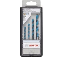 Набор сверл Robust Line Multi Construction 4 шт. (5,5-8 мм) Bosch 2607010522