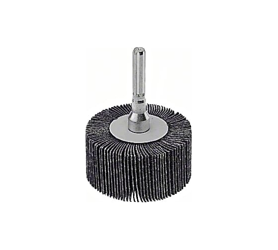 Шлифователь веерный INOX-FORTE для щеточной шлифмашины (75х30 мм; К180) Bosch 2608620642 1