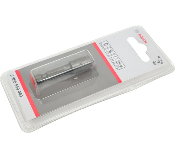 Торцевая головка (6 мм; хвостовик 1/4" HEX) Bosch 2608550069