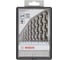 Набор сверл Robust Line по металлу 10 шт. (1-10 мм; HSS-G) Bosch 2607010534 1