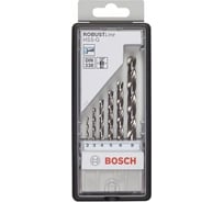 Набор сверл по металлу Robust Line 6 шт. (2-8 мм; HSS-G) Bosch 2607010529