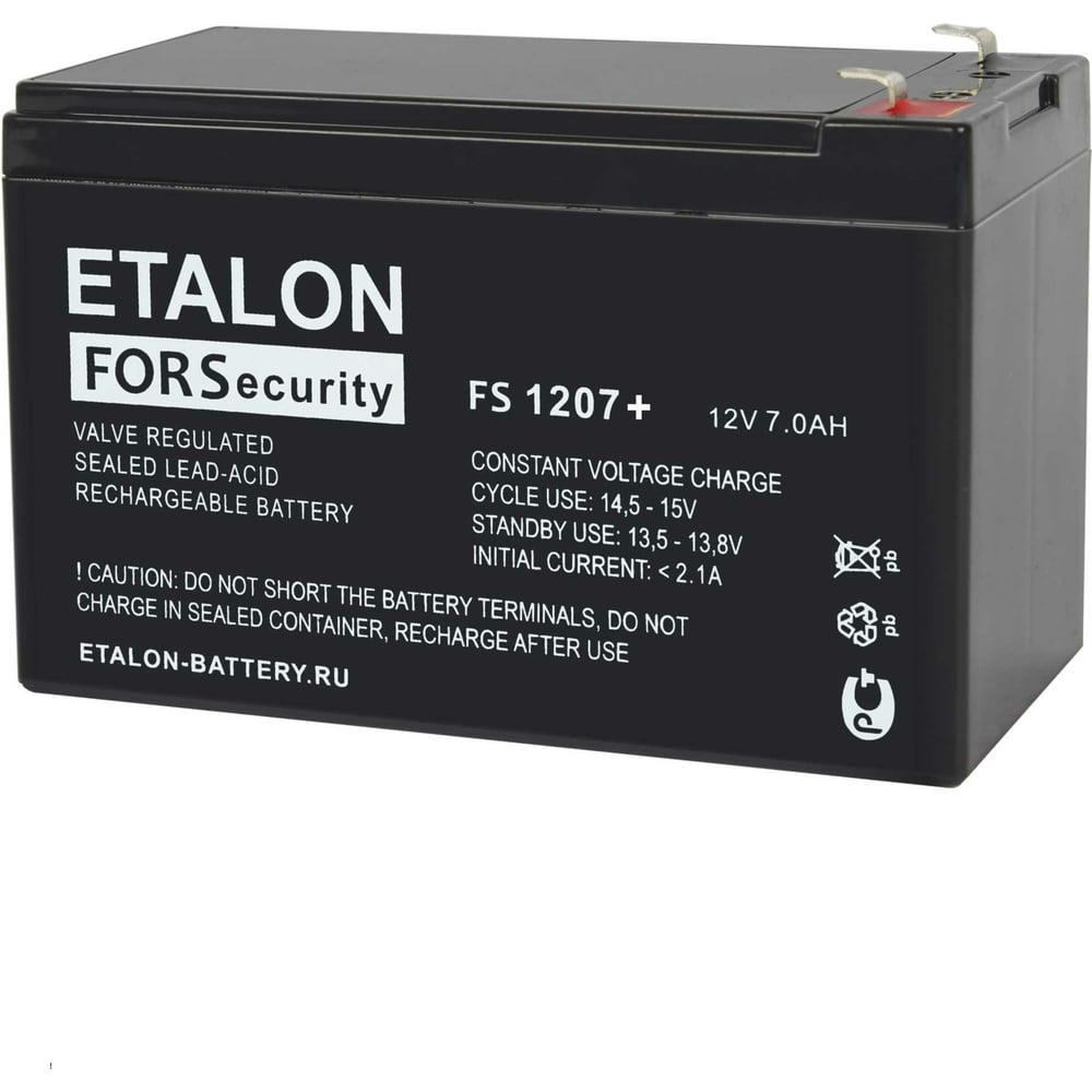 Аккумулятор etalon fs 1212