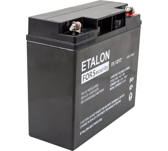 Аккумулятор ETALON FS 1217 (12 В, 17 Ач) Etalon Battery 00-00006441