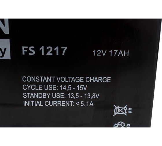 Аккумулятор ETALON FS 1217 (12 В, 17 Ач) Etalon Battery 00-00006441