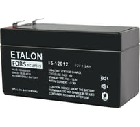 Аккумулятор ETALON FS 12012 (12 В, 1.2 Ач) Etalon Battery 00-00006436