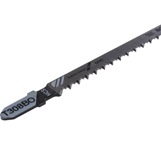 Полотна пильные Т 308 BO Extraclean for Wood для лобзика 3 шт. (117 мм; HCS) Bosch 2608663867