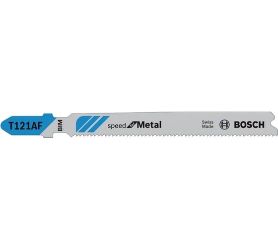 Полотно пильное T121AF Speed for Metal 5 шт. (92 мм; BIM) Bosch 2608636713 1