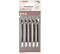 Полотно пильное T 308 BFP Precision for Hard Wood 5 шт. (117 мм; BIM) Bosch 2608636737