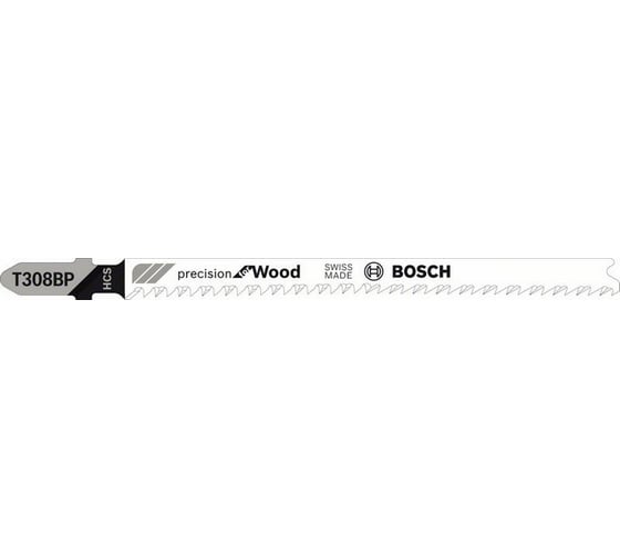 Полотна пильные T308BP Precision for Wood 3 шт. (117 мм; HCS) Bosch 2608667399 1