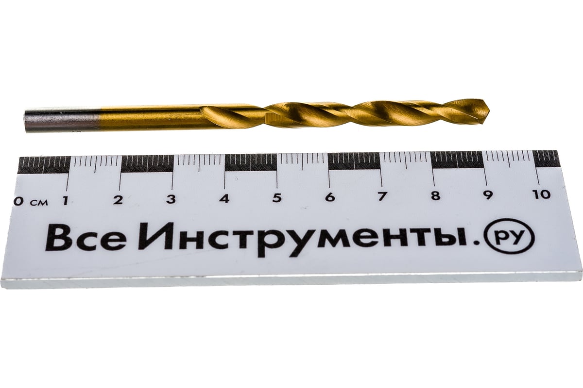 Сверло (5.5 мм; HSS-TiN) по металлу Matrix 717550 - выгодная цена ...