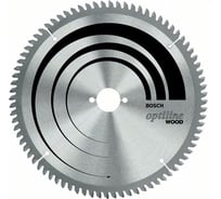 Диск циркулярный Optiline Wood для торцовочных пил (216х30 мм; Z60) BOSCH 2608640642