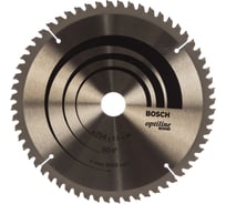 Диск циркулярный Optiline Wood для торцовочных пил (254х30 мм; Z60) BOSCH 2608640436