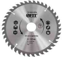 Диск пильный по дереву (200х32 мм; 40Т) для циркулярных пил Fit 37749