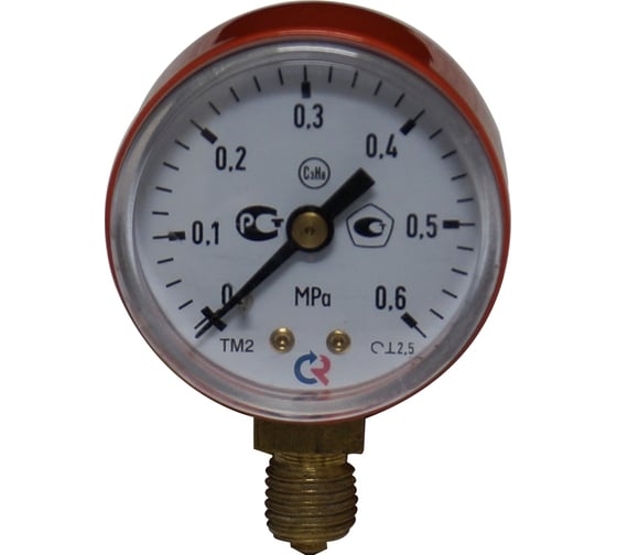 Манометр МДМ-6 50 мм, М12х1.5, 6 атм Brima 0009151