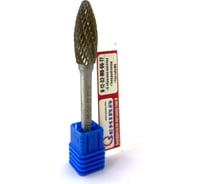 Бор-фреза твердосплавная пламевидная H-12-32-MD-06-77 Х-образная насечка по металлу Sekira 00-00017857