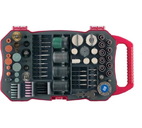 Набор мини-насадок для гравировальных машин 208 предметов Зубр 35901-H208