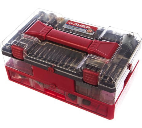 Набор мини-насадок для гравировальных машин 349 предметов Зубр 35905-H349