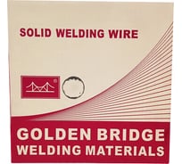 Проволока сварочная полированная JQ.MG50-6 N/ER70S-6 1.2 мм, 20 кг GOLDEN BRIDGE 146
