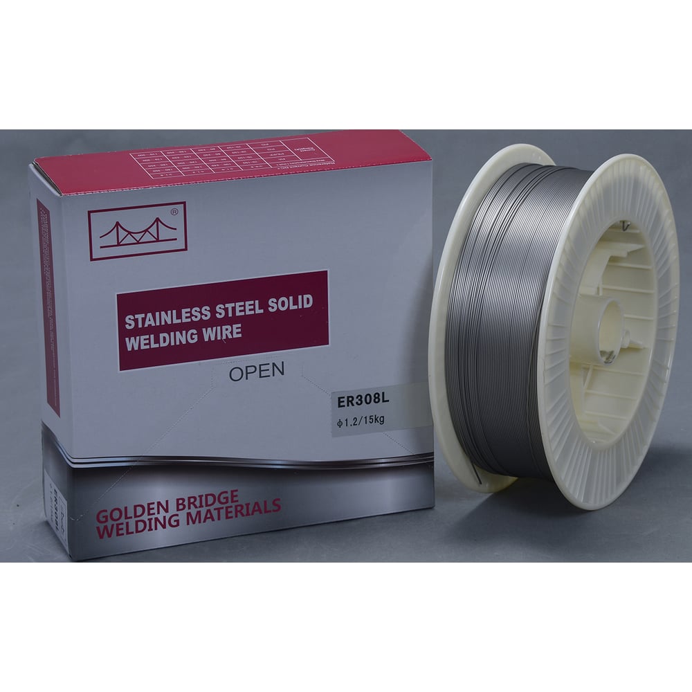 Проволока сварочная из нержавеющей стали JQ.MG308LSI/ER308LSi 1.2 мм ...