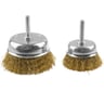 Набор щеток ПРОФЕССИОНАЛ 2 шт. для дрели (50/75 мм; латунированная проволока 0,3 мм) Зубр 3531-H2_z02