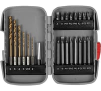 Набор насадок «ЭКСПЕРТ» для шуруповертов 23 предмета Зубр 26056-H23