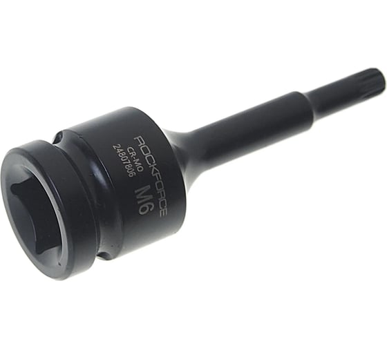 Головка-бита ударная (SPLINE; 1/2"; M6) ROCKFORCE RF-24807806 1