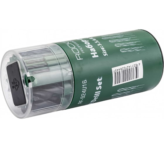 Набор сверел по металлу 16 шт ROCKFORCE RF-924U16(49382)