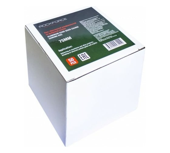 Абразивный шлифовальный круг Rockforce 75мм №36, красный RF-BD336C(49253)
