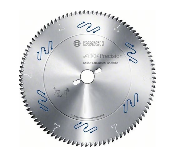 Диск пильный Top Precision Best for Laminated Panel Abrasive (300x30 мм; 96T) для циркулярных пил Bosch 2608642105 1