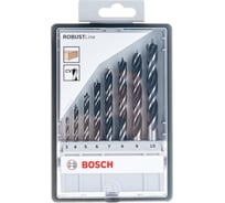 Набор сверл Robust Line (8 шт; 3-10 мм) по дереву Bosch 2607010533