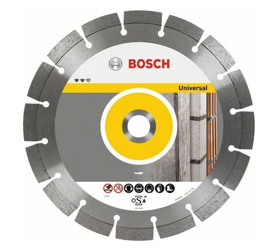 Диск алмазный отрезной Expert for Universal (115х22.2 мм) для УШМ Bosch 2.608.602.564