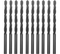 Сверло (10 шт; 4.5 мм; HSS) по металлу СИБРТЕХ 72245
