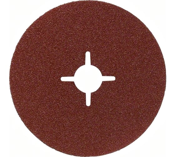 Набор шлифлистов фибровых 12 шт. для УШМ (125 мм; К36/60/100) Bosch 2609256254