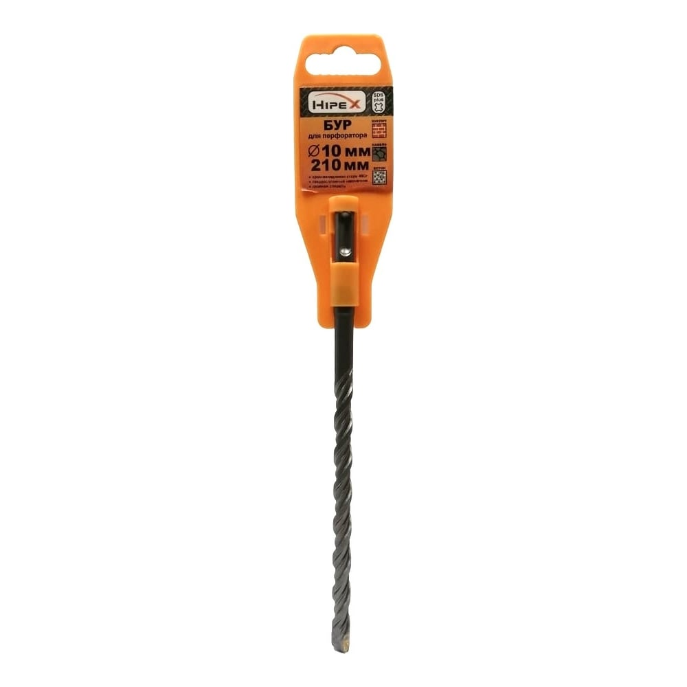 Бур 10х210 мм, SDS-Plus Hipex 6710602 - выгодная цена, отзывы ...