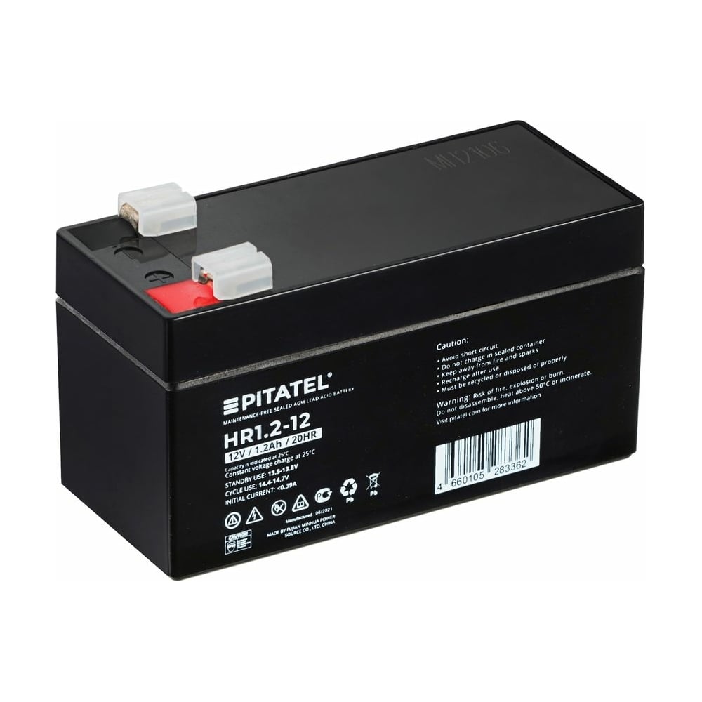 Аккумулятор HR1.2-12 12 В, 1.2 Ач Pitatel HR1.2-12 - выгодная цена ...