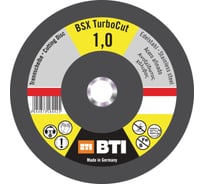 Диск отрезной BSX TurboCut Inox 115x1x22.2 мм BTI 9019142