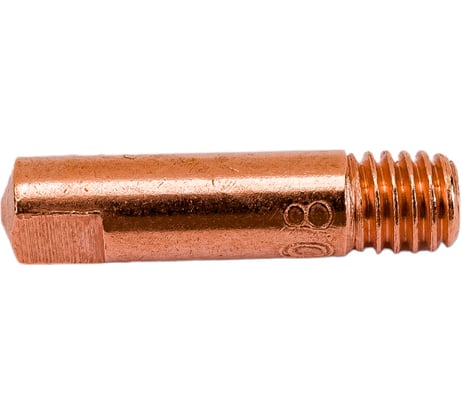 Наконечник сварочный 15-АK, медь E-Cu, 20 шт, M6, 0.8 мм GOLDEN BRIDGE 1160