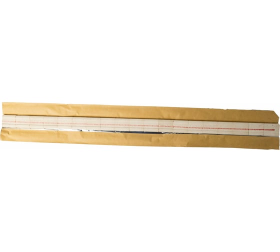 Керамическая подкладка для сварки с трапецеидальной канавкой SX-A19, 60 шт, 27x600 мм, канавка 14 мм GOLDEN BRIDGE 416 1