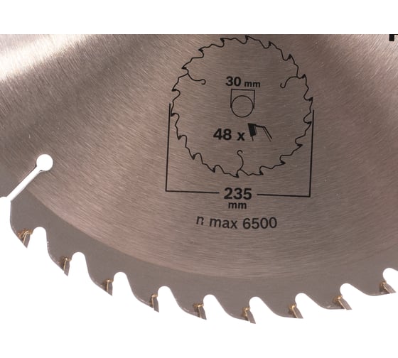 Диск циркулярный PRECISION по дереву (235х30/25х2,5 мм; Z48) Bosch 2609256877