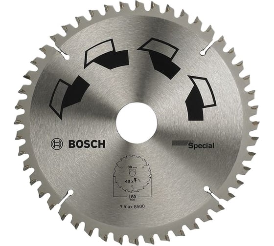 Диск циркулярный (180х30/20х2,5 мм; Z48) Bosch 2609256889 1