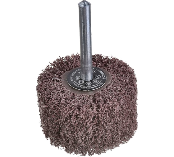 Круг лепестковый нетканый на оправке 50x30x6 мм, coarse Totflex 4631165599830 1