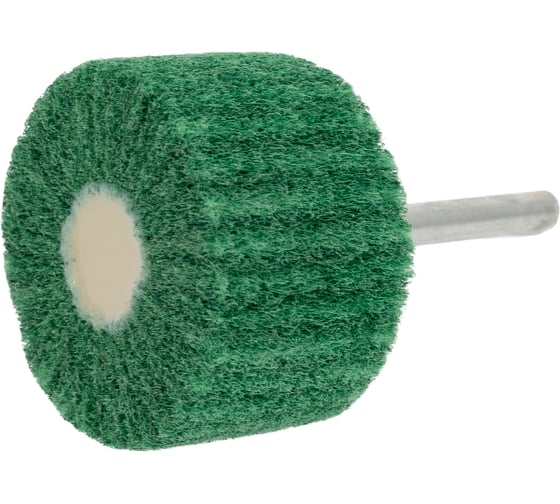 Круг лепестковый нетканый на оправке 50x30x6 мм, very fine green Totflex 4631165599878 1