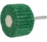 Круг лепестковый нетканый на оправке 50x30x6 мм, very fine green Totflex 4631165599878 1