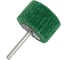 Круг лепестковый нетканый на оправке 50x30x6 мм, very fine green Totflex 4631165599878 2