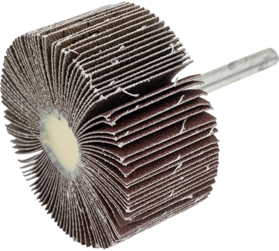 Круг лепестковый на оправке из шлифовальной шкурки 60x30x6 мм, P120 Totflex 4631165599748 1