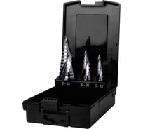 Набор ступенчатых сверл FlowStep 5-12/6-20/8-30 мм, HSS-G, 3 шт RUKO 101626PRO