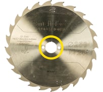 Диск пильный (250х30 мм; Z24WZ) для станков серий TS; PKU; PKF; Multi Metabo 628012000